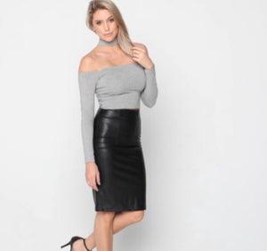 Let It Rain Crop Top