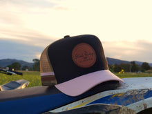 Load image into Gallery viewer, Leather Print Trucker