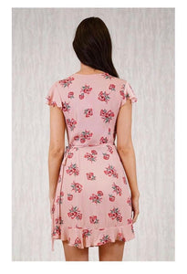 Call It A Date Wrap Dress