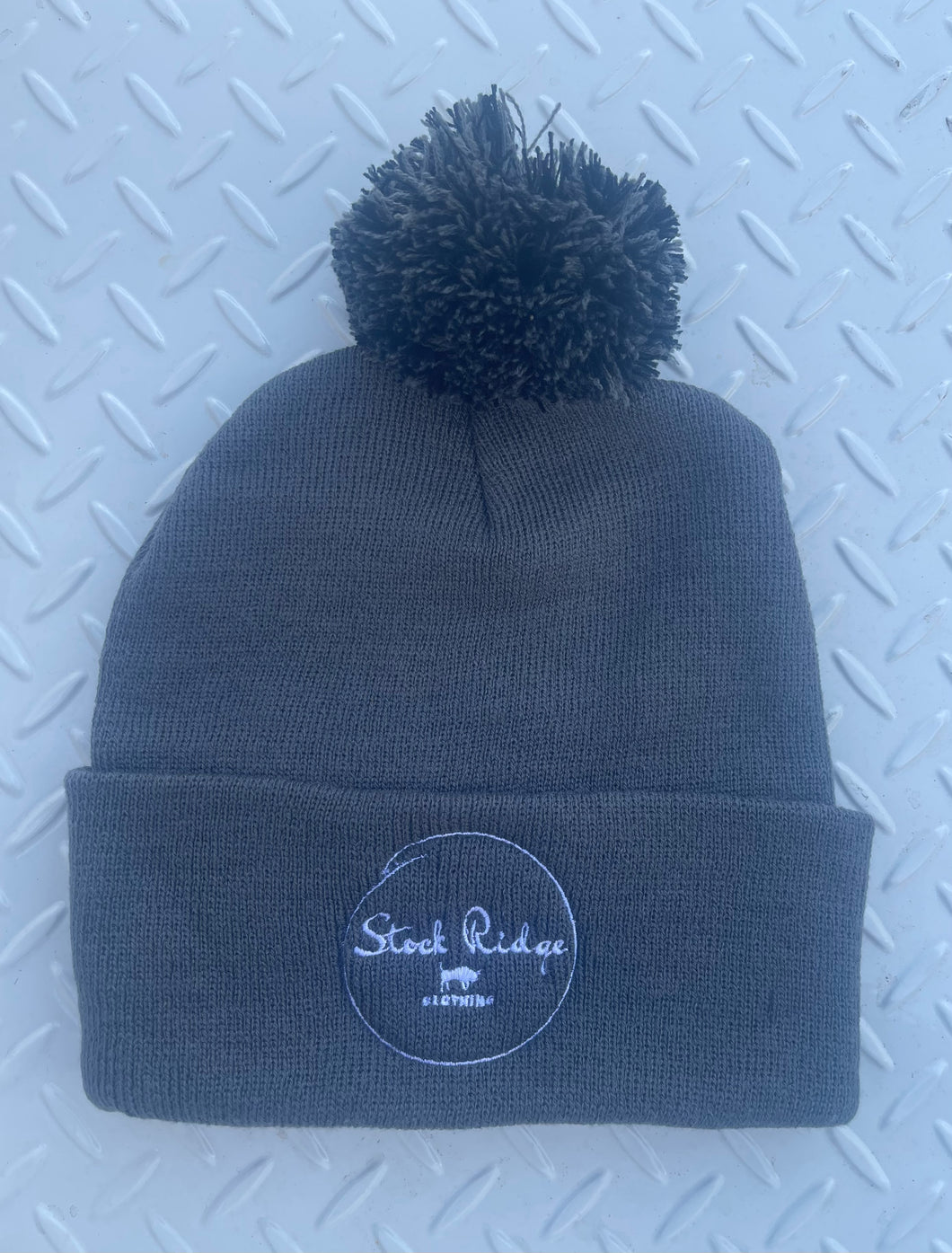 Acrylic Beanie - Charcoal